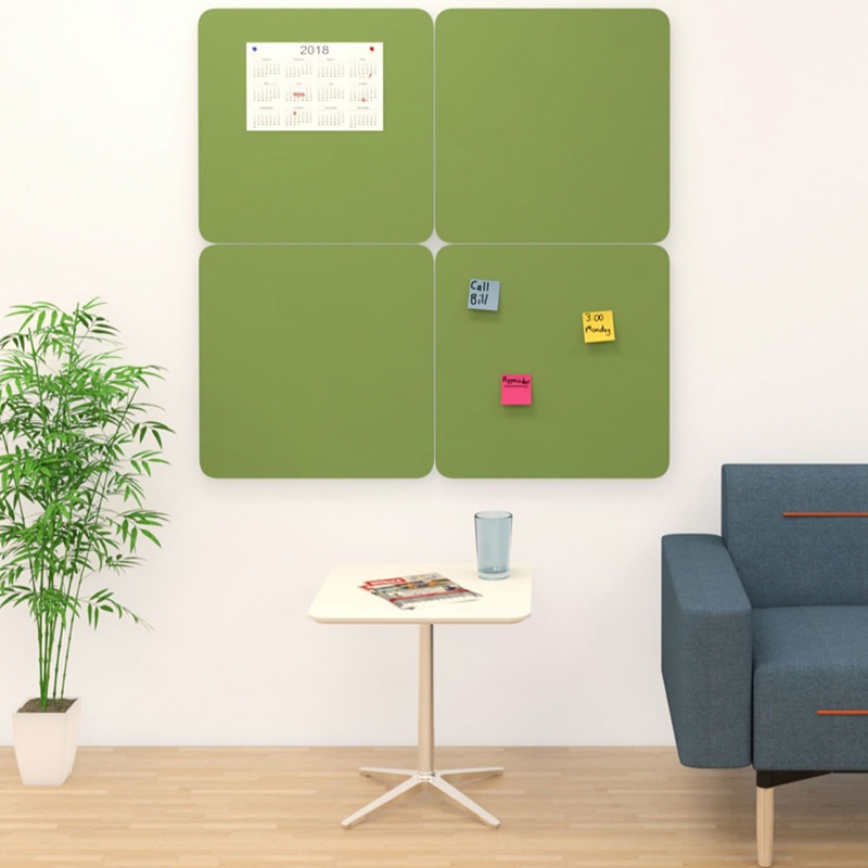 Fibre de polyester découpée de panneau acoustique de panneau acoustique des panneaux acoustiques adhésifs d'art 3d