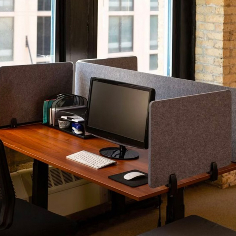 Écran de bureau acoustique en polyester insonorisant Spesonic en fibre de polyester écologique pour diviseur de bureau en PET