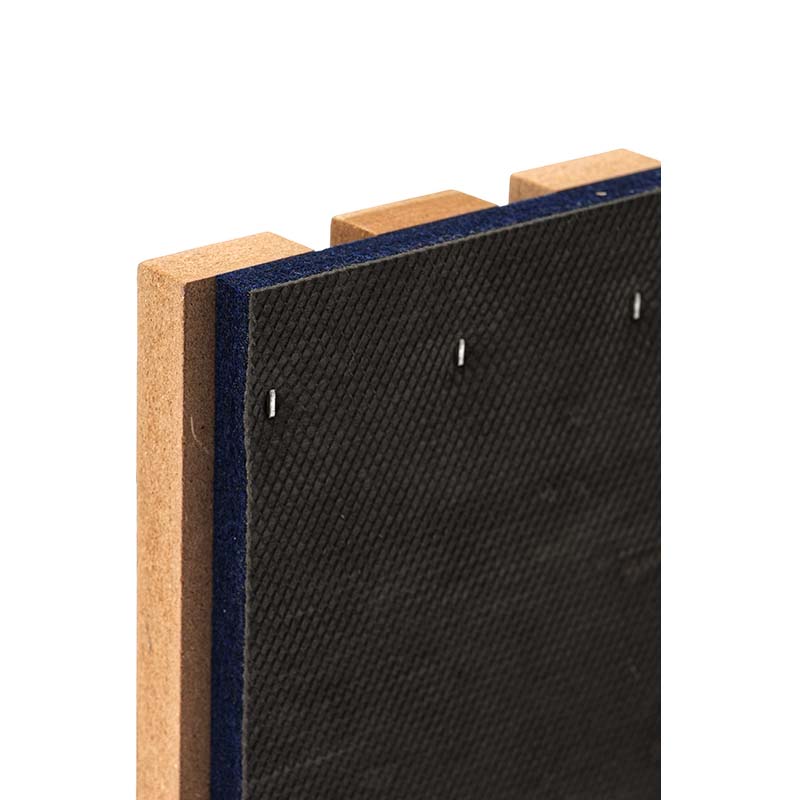 Panneau mural à lattes en bois Spesonic pour la suppression du bruit intérieur, panneau mural acoustique décoratif 3D insonorisant Akupanel Panneau mural à lattes en bois Spesonic pour la suppression du bruit intérieur, panneau mural acoustique décoratif 3D insonorisant Akupanel