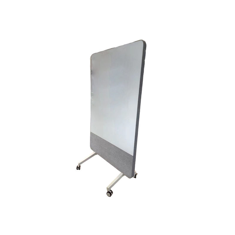 Panneaux insonorisés de fibre de polyester de tableau d'écriture acoustique blanc moderne pour le matériel en verre de séparation de bureau à la maison Panneaux insonorisés de fibre de polyester de tableau d'écriture acoustique blanc moderne pour le matériel en verre de séparation de bureau à la maison