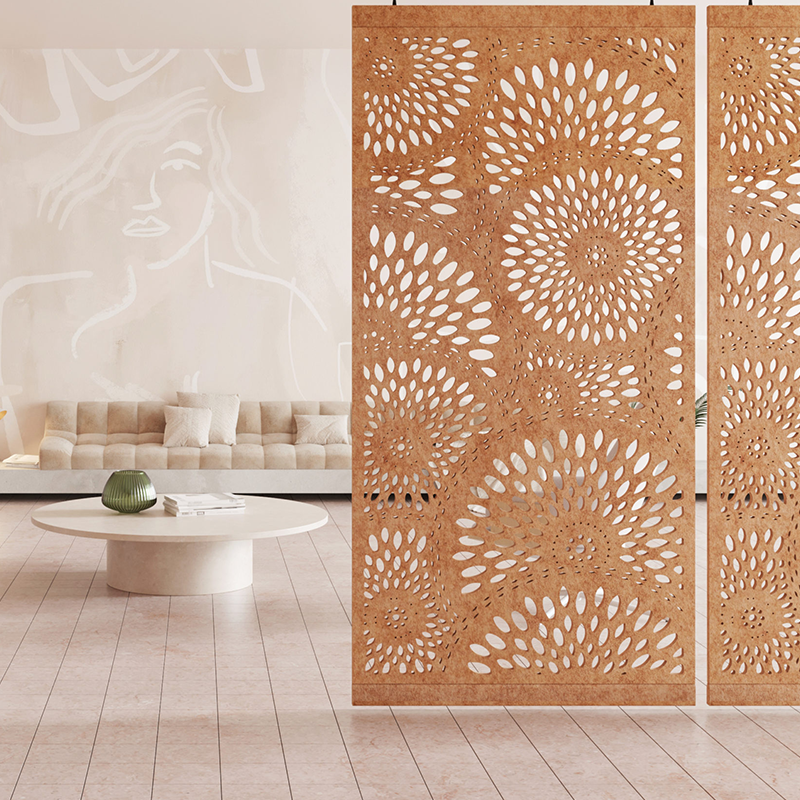 Cloisons de bureau écologiques de haute qualité, séparateurs de pièce en forme de feuille mobile, Absorption acoustique élevée, Design moderne personnalisable Cloisons de bureau écologiques de haute qualité, séparateurs de pièce en forme de feuille mobile, Absorption acoustique élevée, Design moderne personnalisable