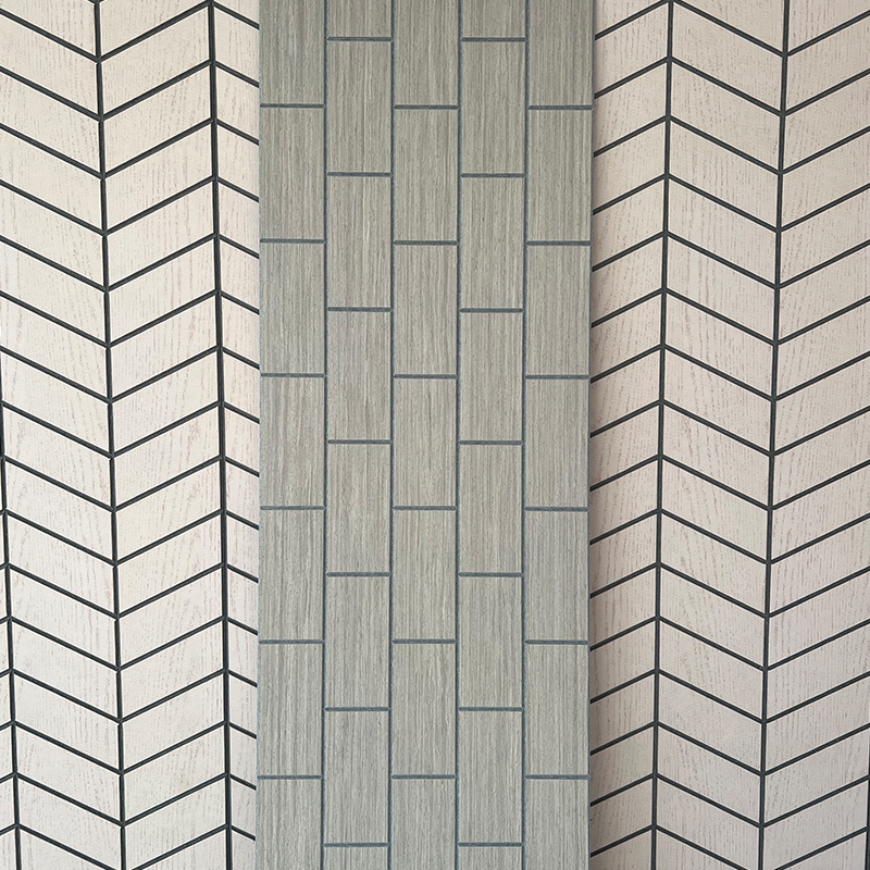 Panneaux de mousse de panneau de mur acoustique de placage en bois de style de conception industrielle pour application acoustique dans les appartements