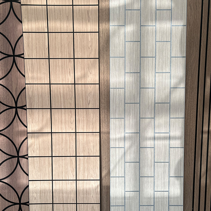 Panneaux de mousse de panneau de mur acoustique de placage en bois de style de conception industrielle pour application acoustique dans les appartements Panneaux de mousse de panneau de mur acoustique de placage en bois de style de conception industrielle pour application acoustique dans les appartements