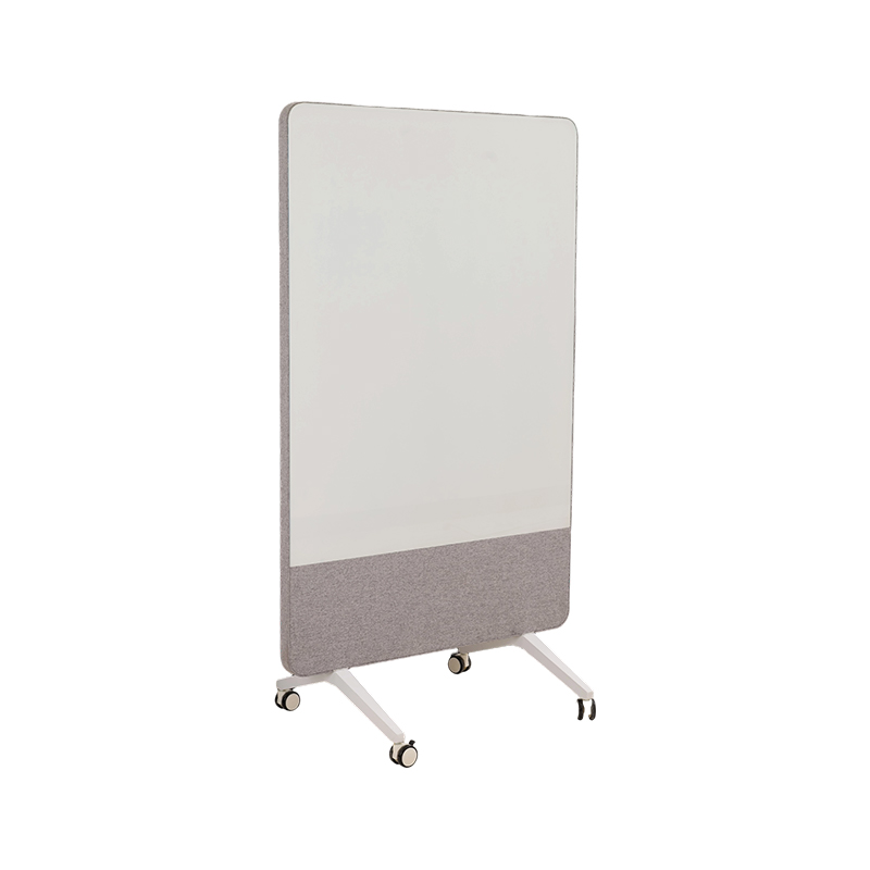 Panneaux insonorisés de fibre de polyester de tableau d'écriture acoustique blanc moderne pour le matériel en verre de séparation de bureau à la maison Panneaux insonorisés de fibre de polyester de tableau d'écriture acoustique blanc moderne pour le matériel en verre de séparation de bureau à la maison