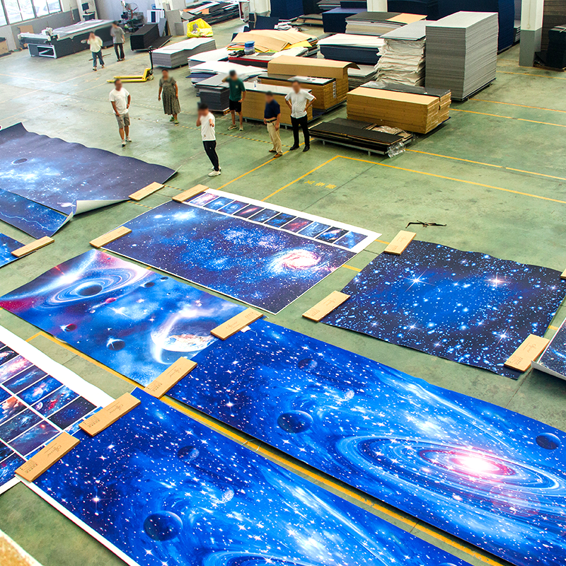 Plafond ciel étoilé sans couture - Romantique, HD, direct usine pour cinéma maison/chambres à coucher