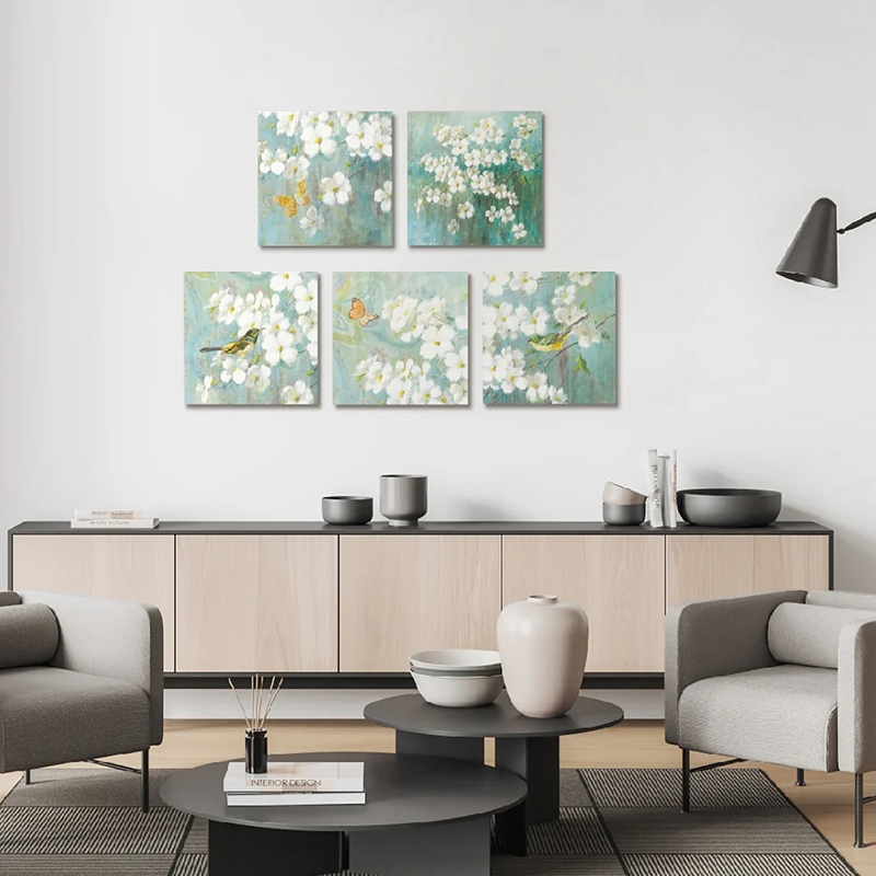 Panneaux muraux acoustiques à transfert de chaleur de style moderne – HD, insonorisants, pour chambre/salon