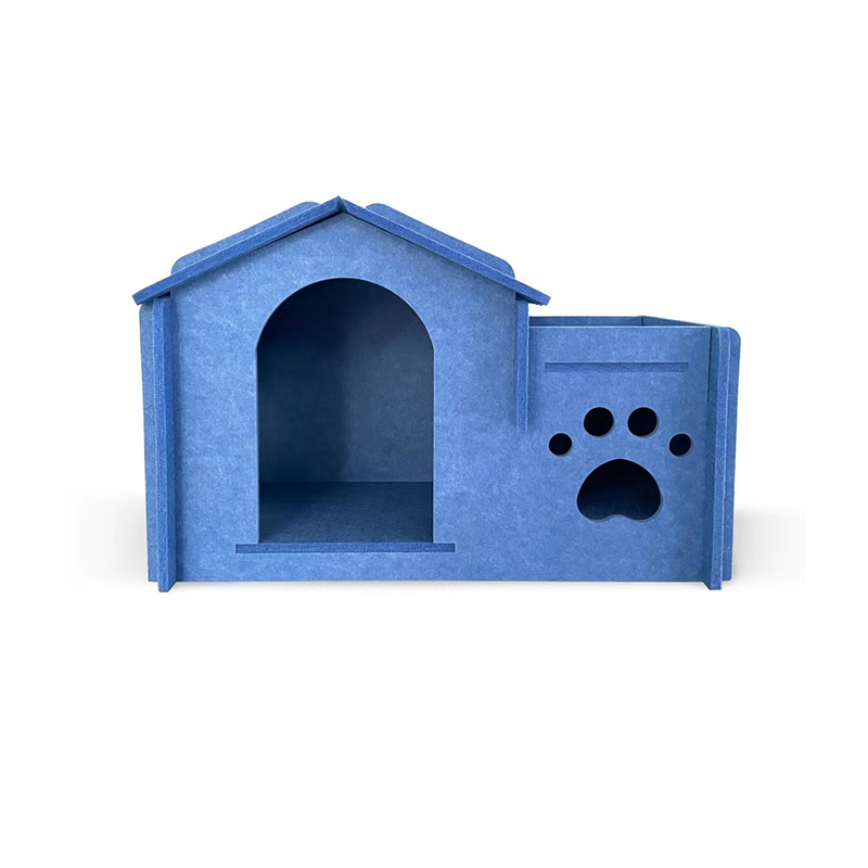 Le lit acoustique moderne pour chat pour animaux de compagnie absorbe le bruit et les échos pour une solution de conception graphique de salon ou d'appartement