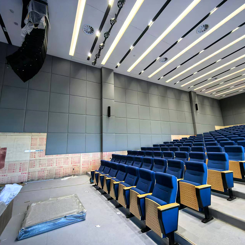 Panneaux acoustiques recouverts de cuir avec éponge efficaces pour protéger les personnes contre les blessures