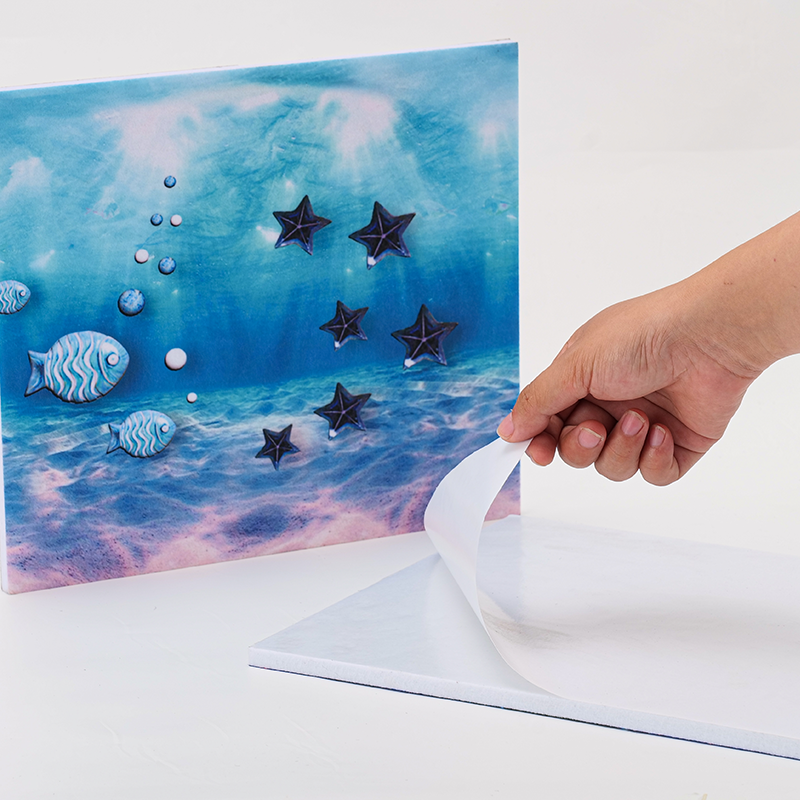 Peintures murales acoustiques à transfert de chaleur HD – Personnalisables, réduisant le bruit, idéales pour les écoles/auditoriums