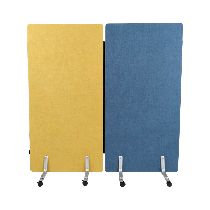 Cloison de bureau insonorisée à roulettes, cloison de bureau zippée